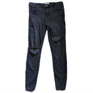 Free People Black Skinny Jeans